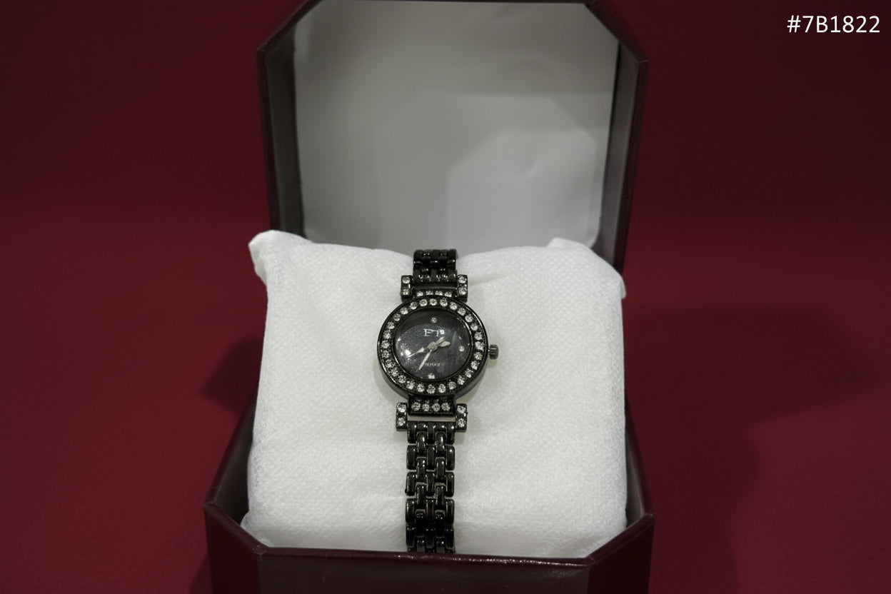 Luxury Gold & Black Watch