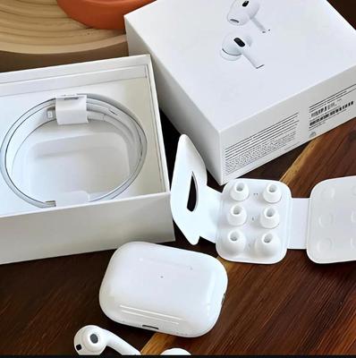 White Airpods Pro 2 with ANC & Charging Case