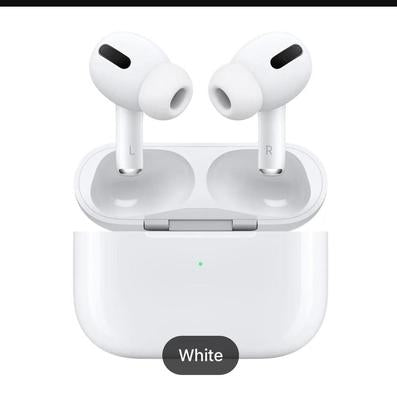 White Airpods Pro 2 with ANC & Charging Case